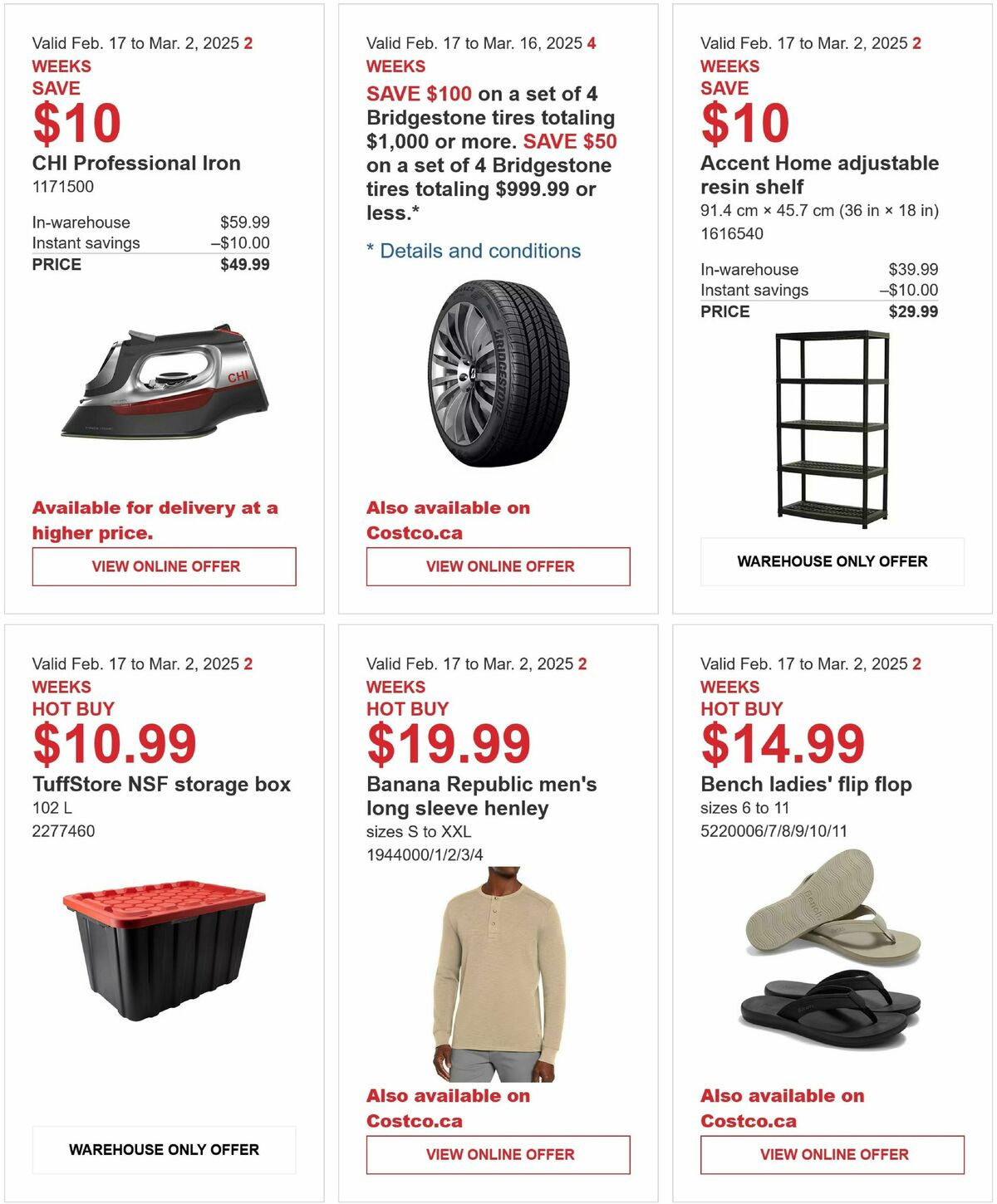 Costco Flyer from February 17