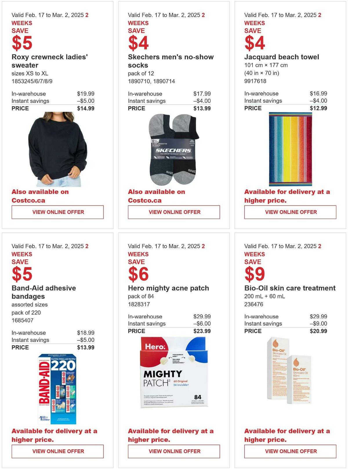 Costco Flyer from February 17