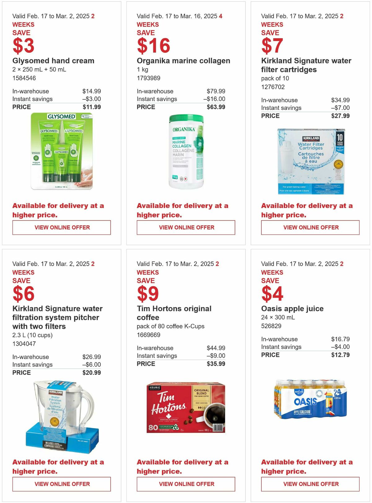 Costco Flyer from February 17