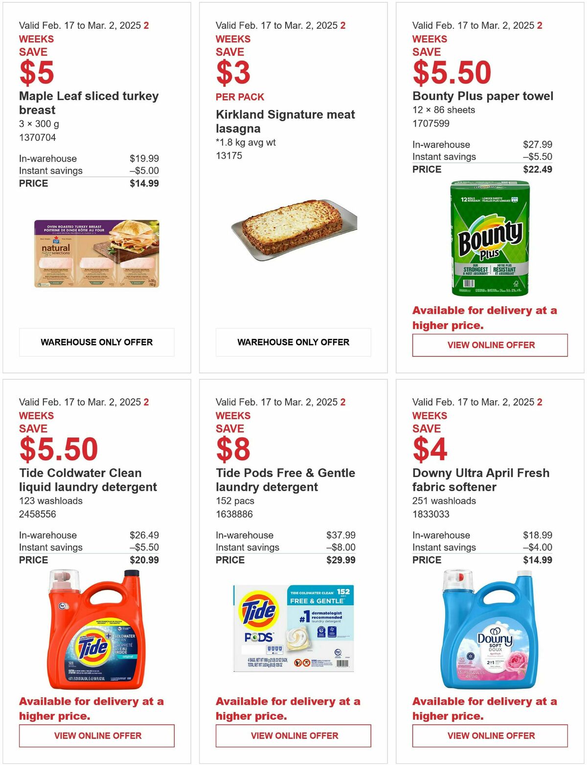 Costco Flyer from February 17