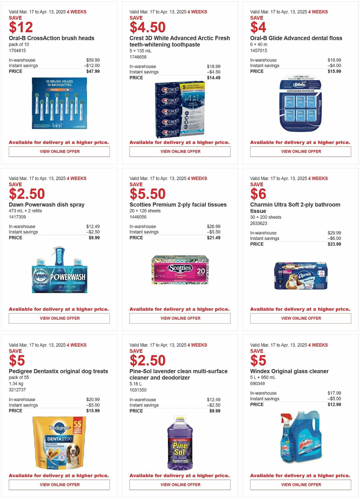 Costco Flyer from March 17