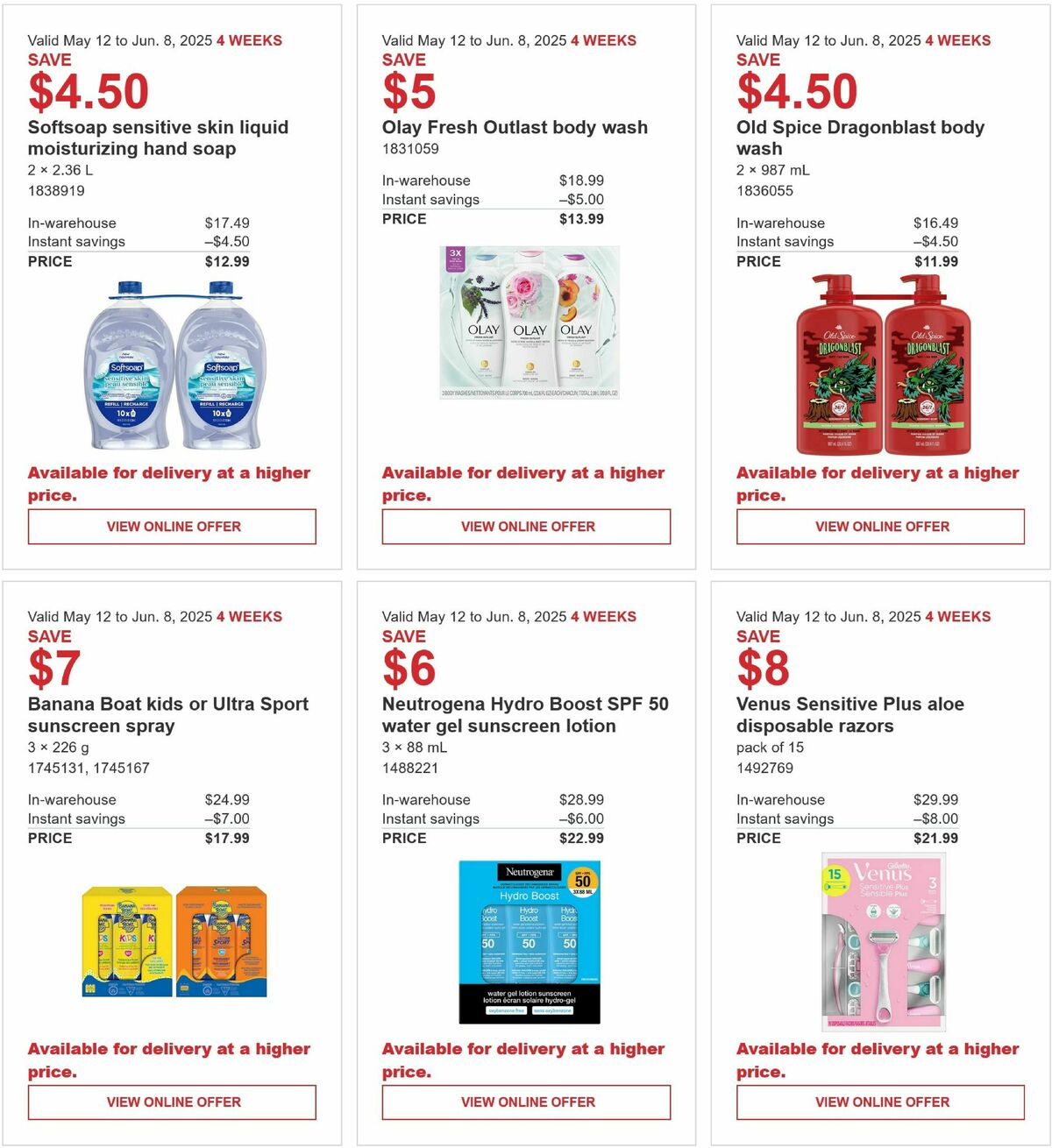 Costco Flyer from May 12