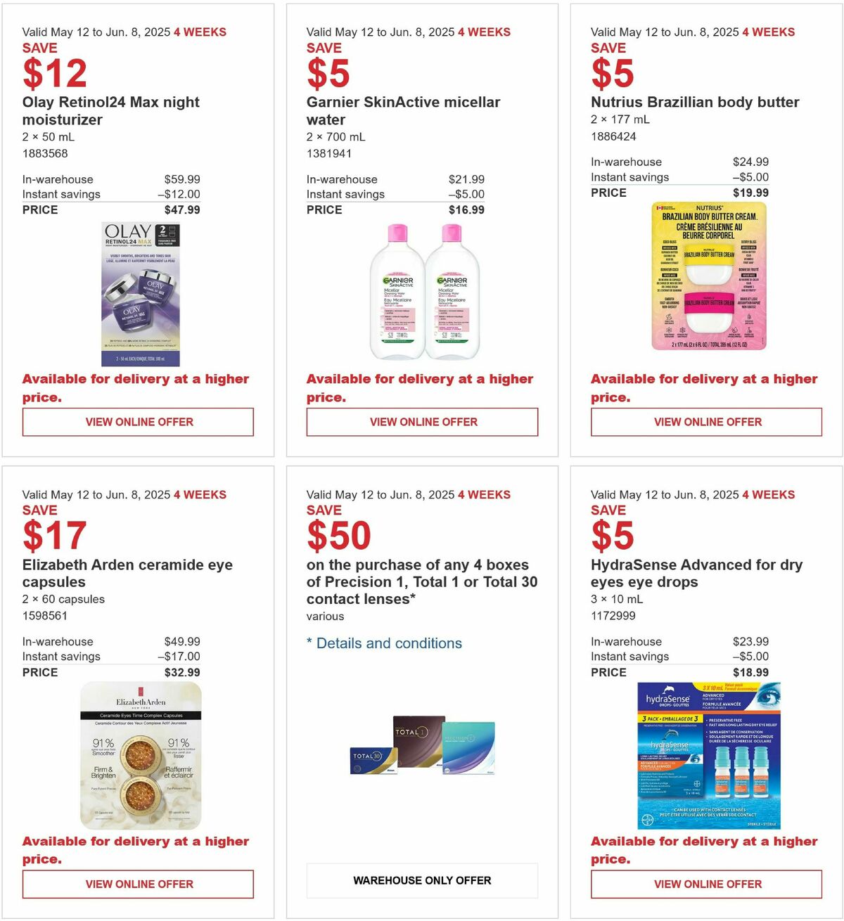 Costco Flyer from May 12