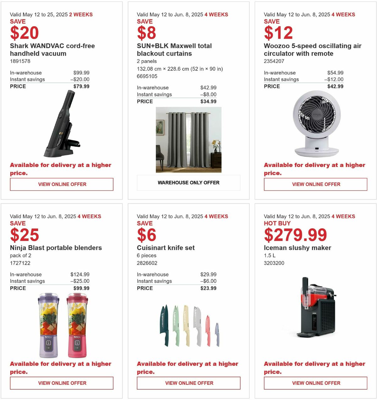 Costco Flyer from May 12