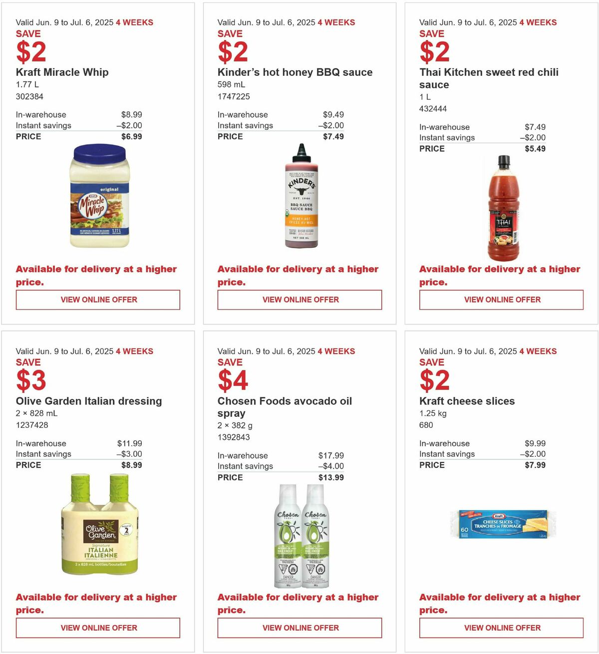 Costco Flyer from June 9