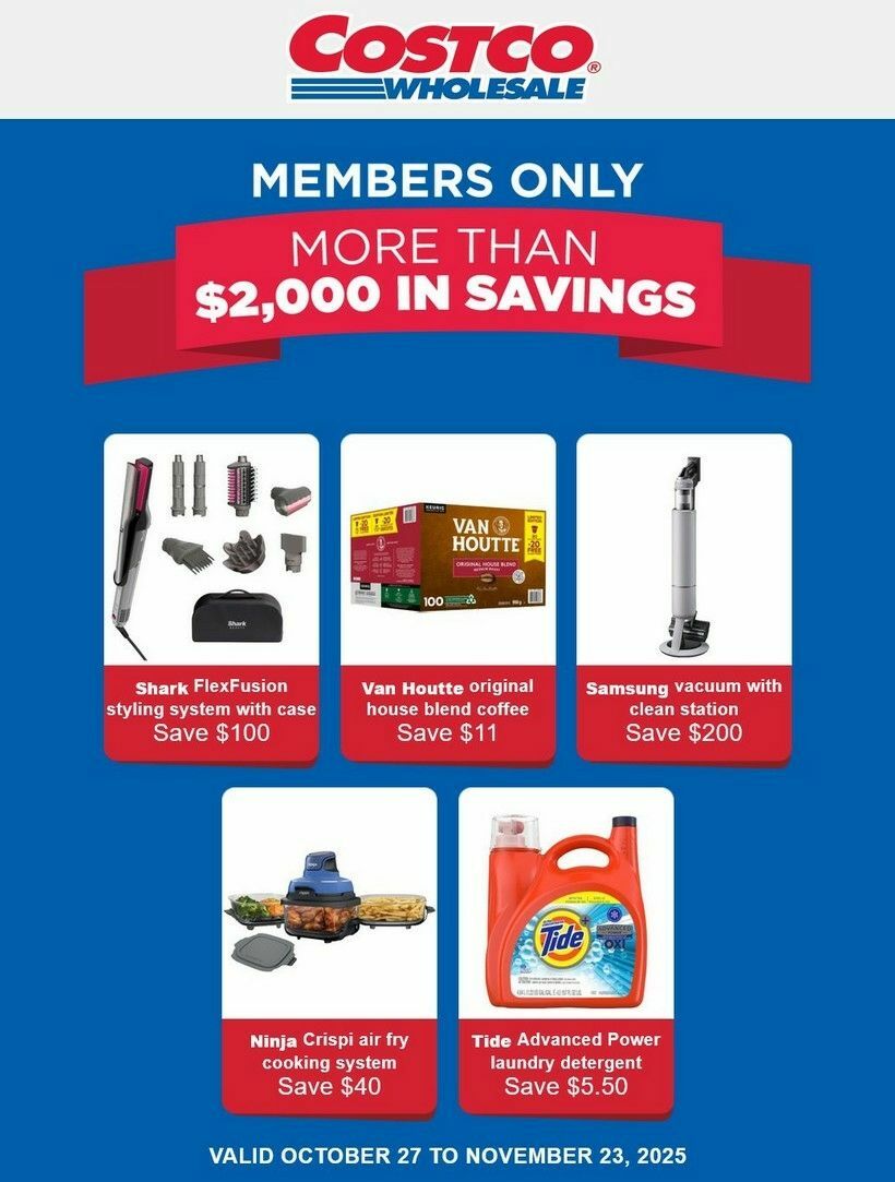 Costco Flyer from October 27
