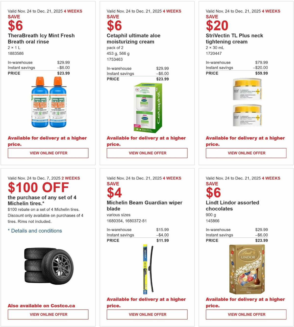 Costco Flyer from November 24