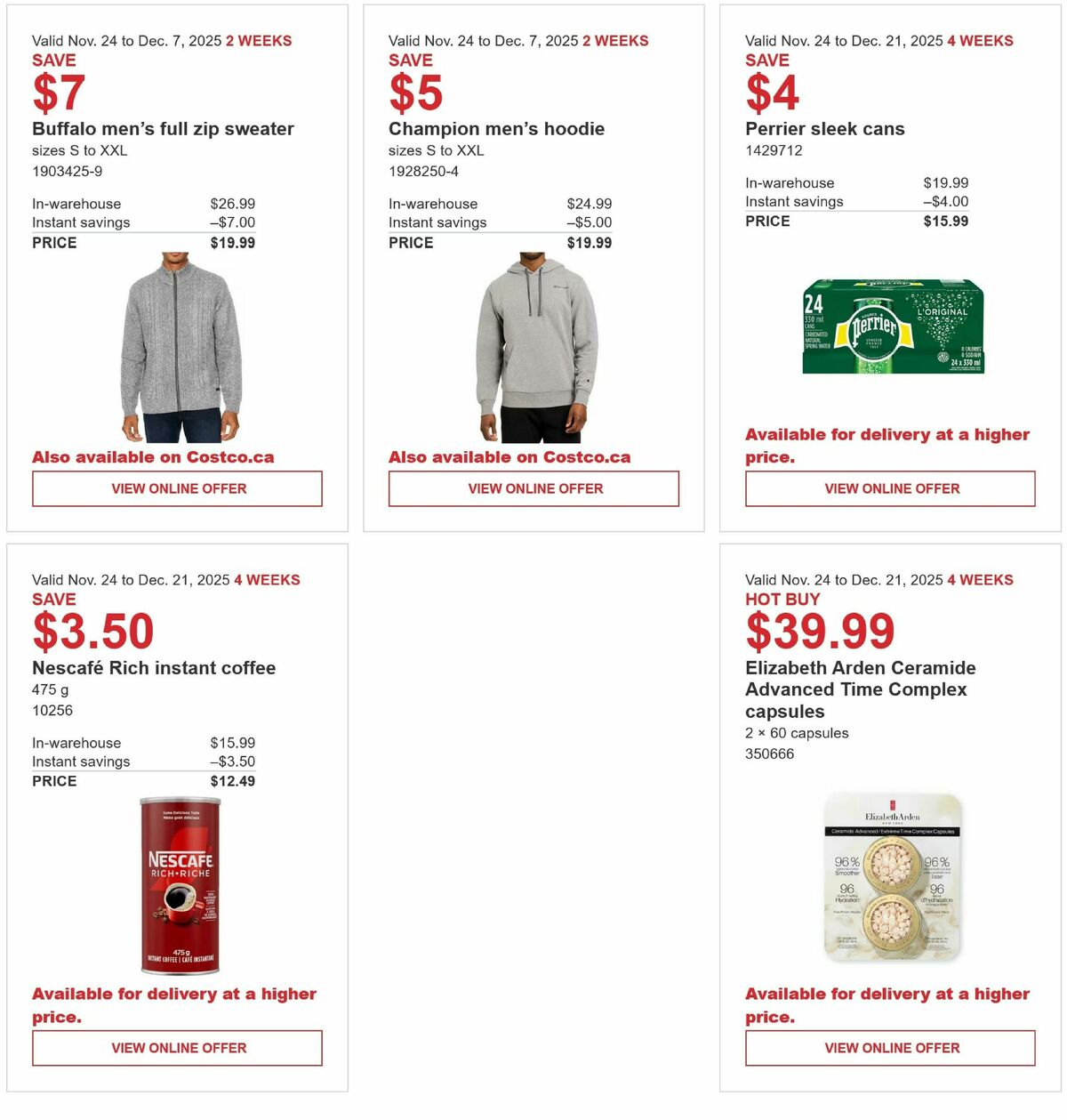 Costco Flyer from November 24