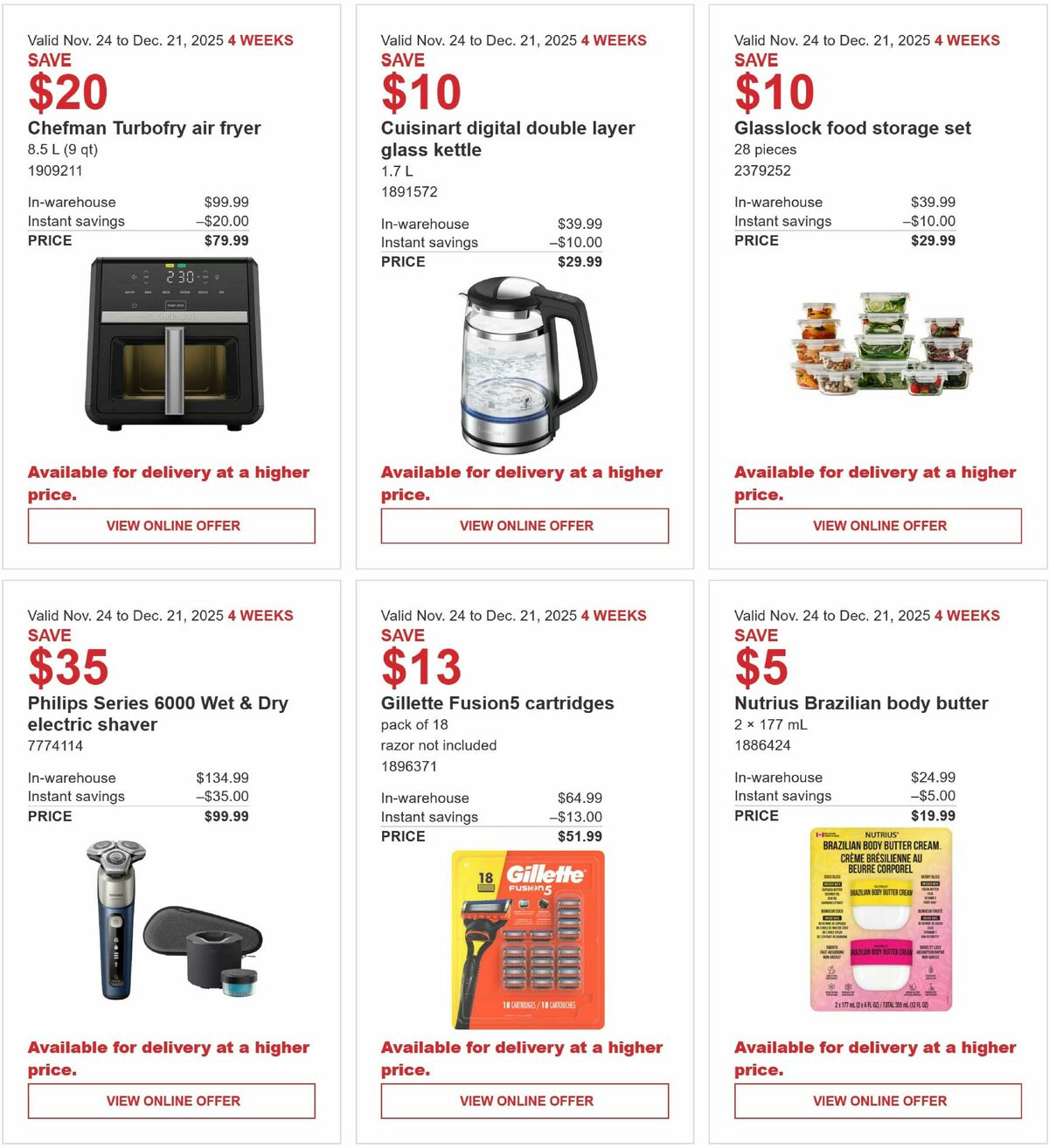 Costco Flyer from November 24