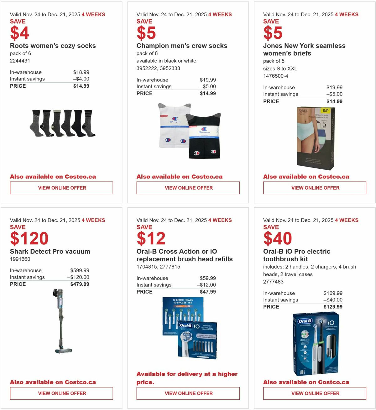 Costco Flyer from November 24