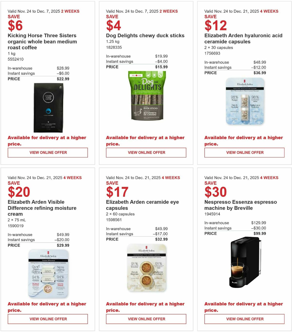 Costco Flyer from November 24