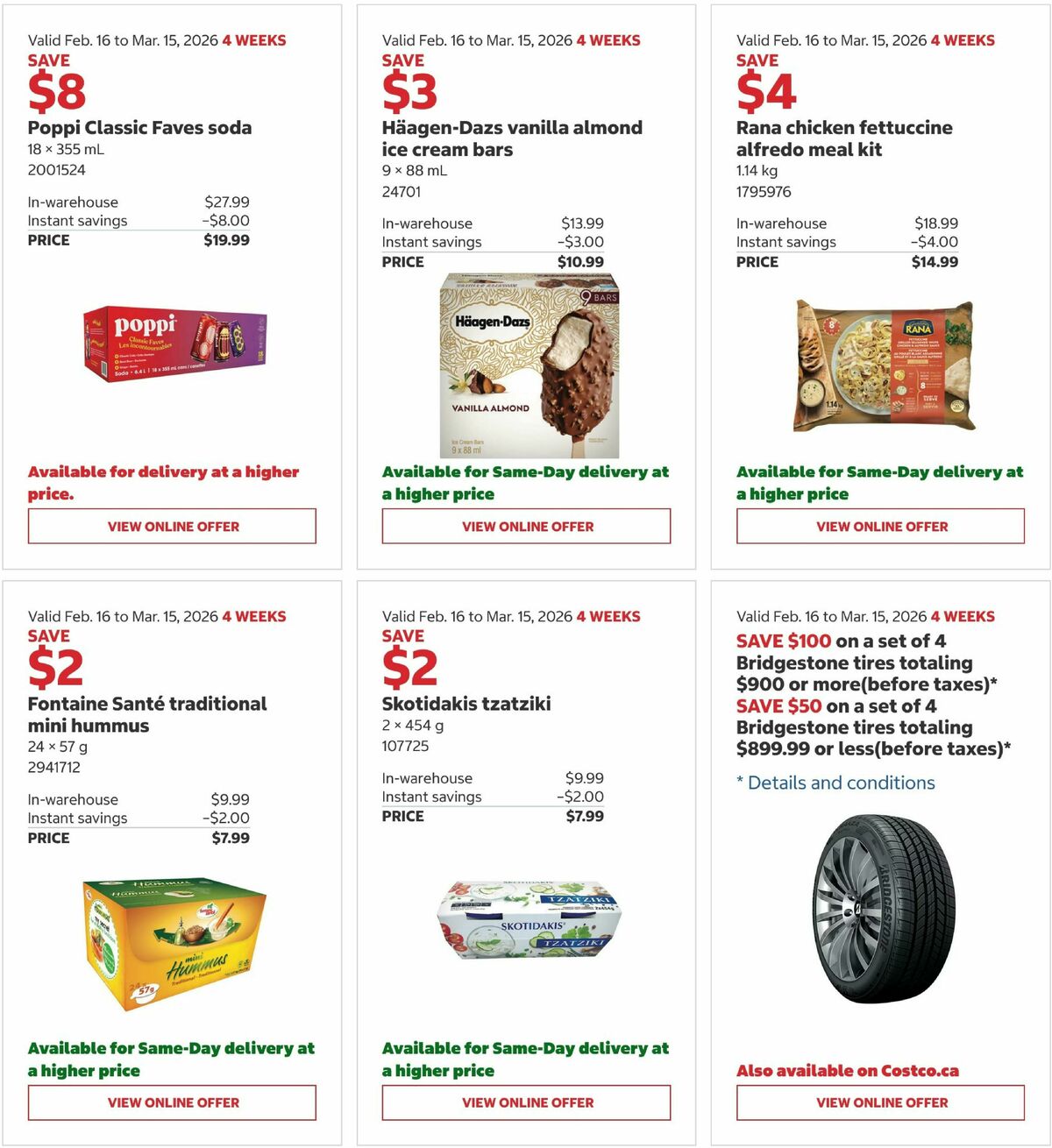 Costco Flyer from February 16