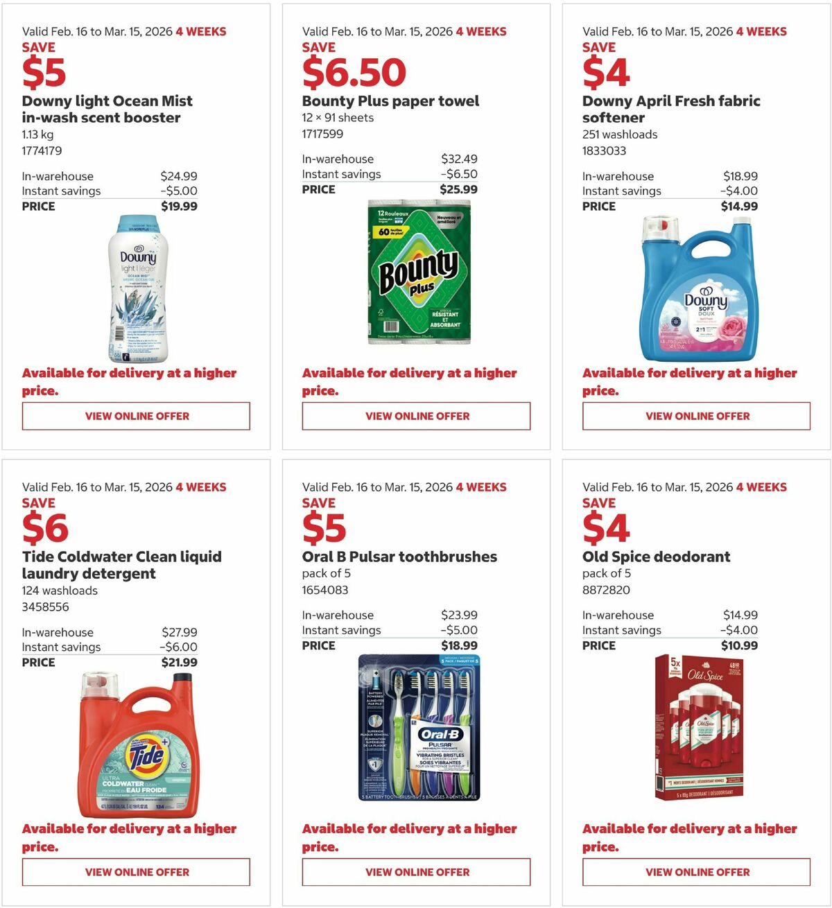 Costco Flyer from February 16