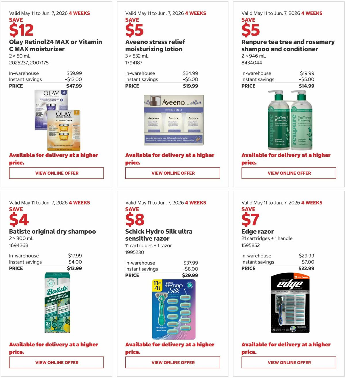 Costco Flyer from May 11