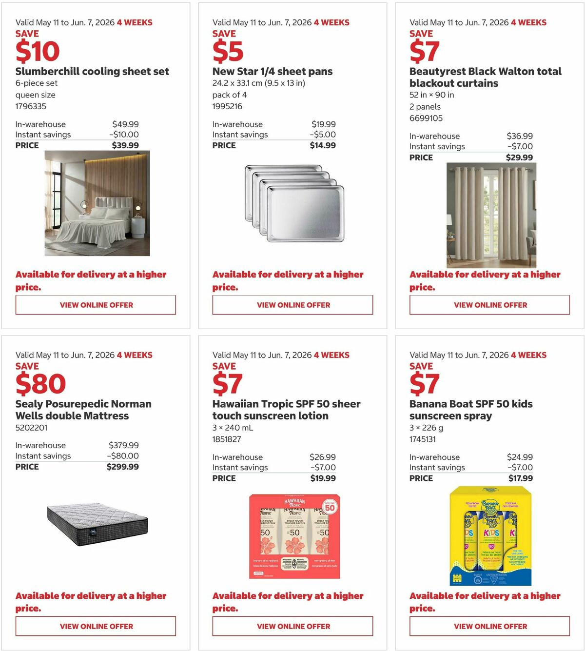 Costco Flyer from May 11