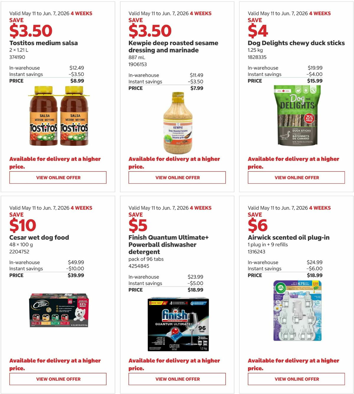 Costco Flyer from May 11