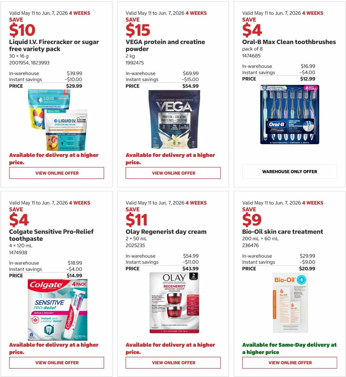Costco Flyer from May 11