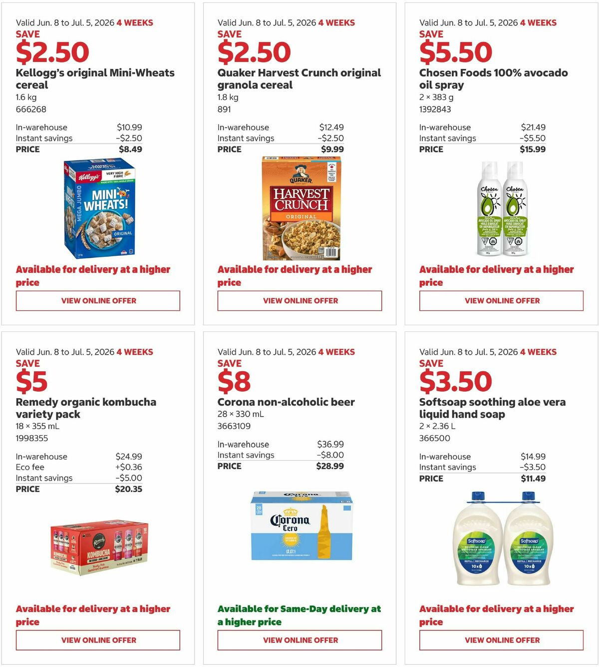 Costco Flyer from June 8