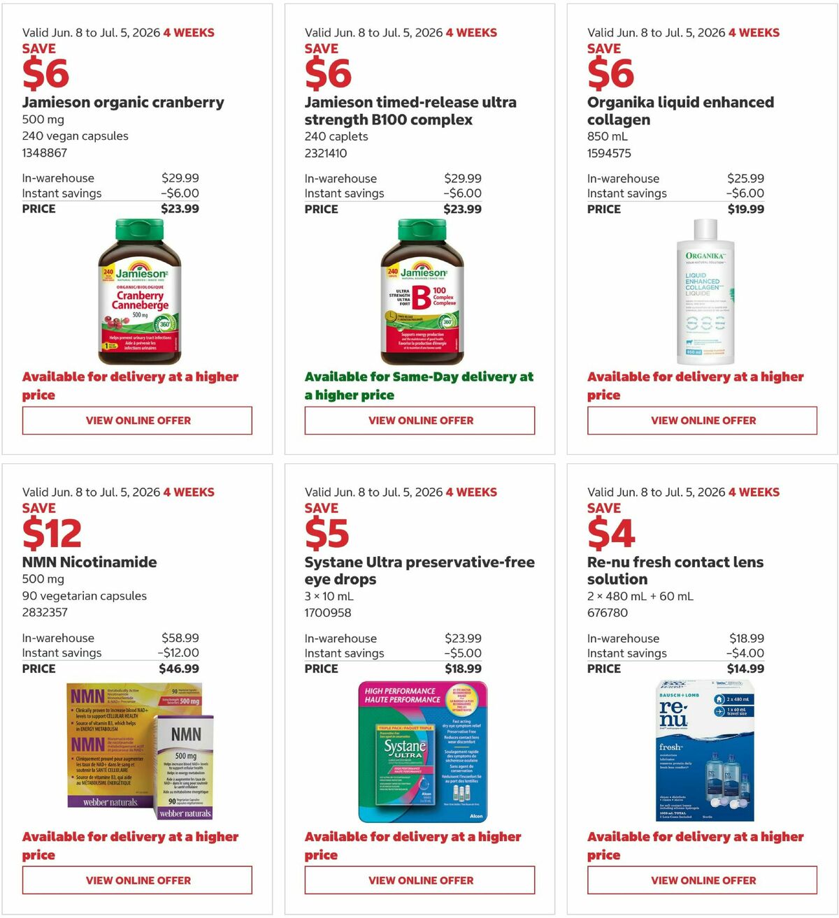 Costco Flyer from June 8