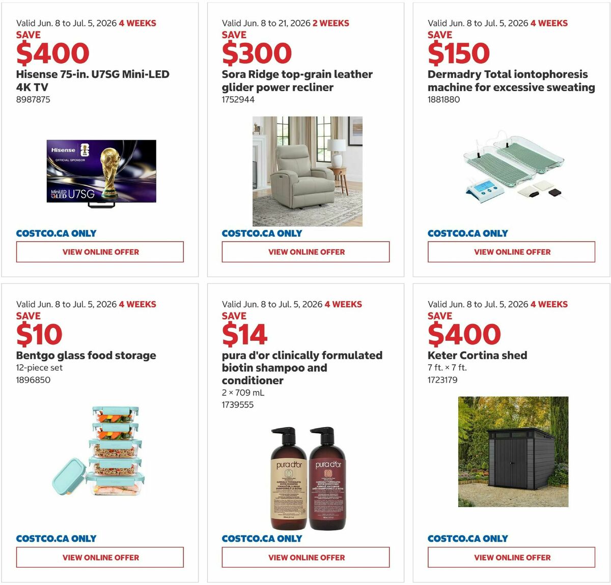 Costco Flyer from June 8
