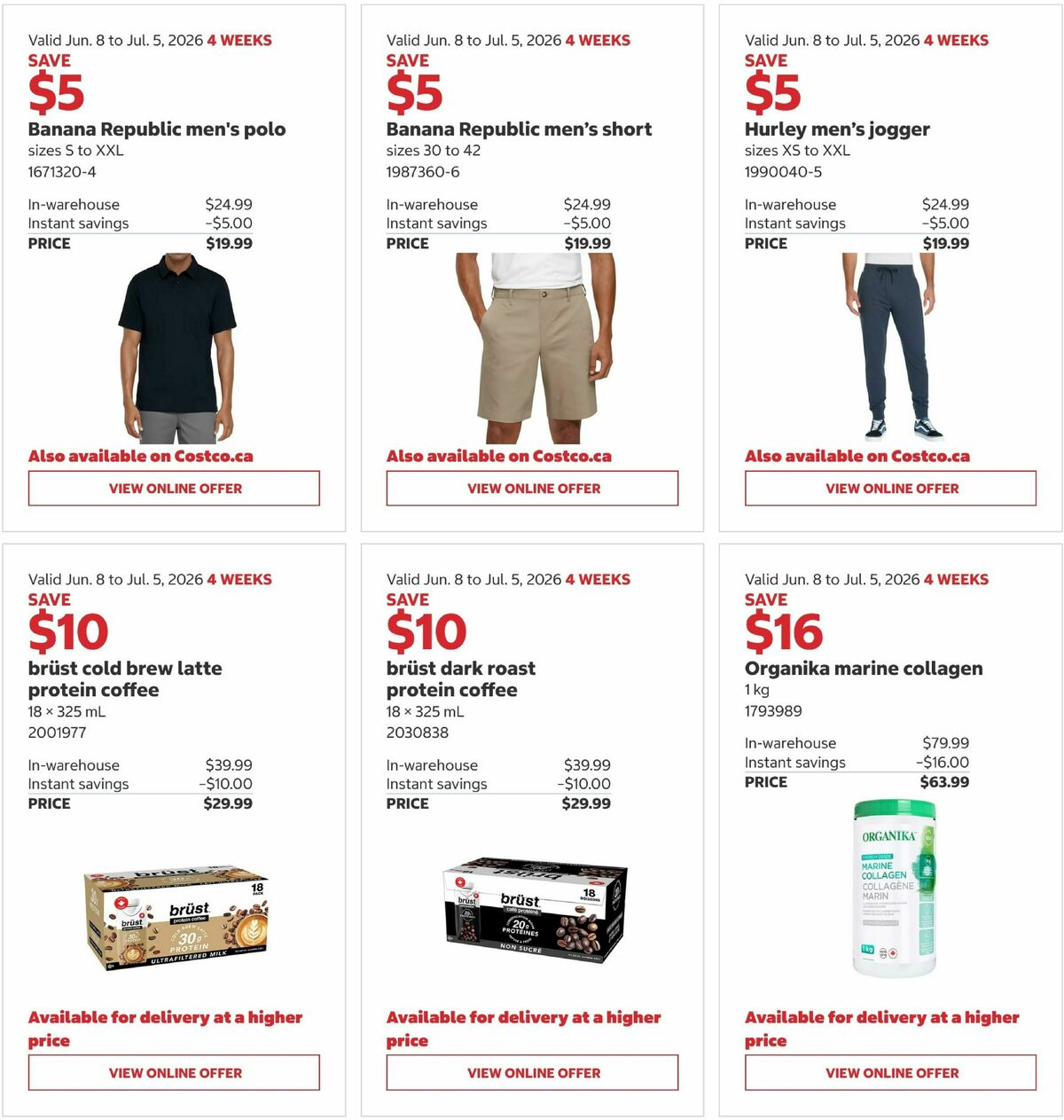 Costco Flyer from June 8