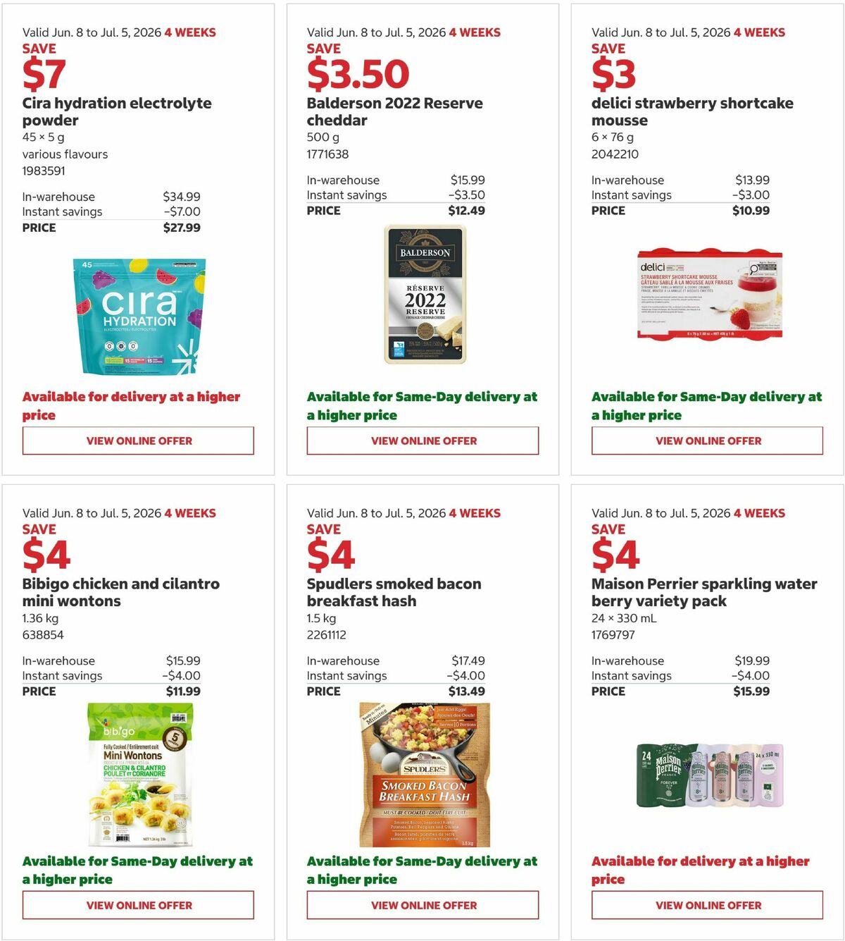 Costco Flyer from June 8