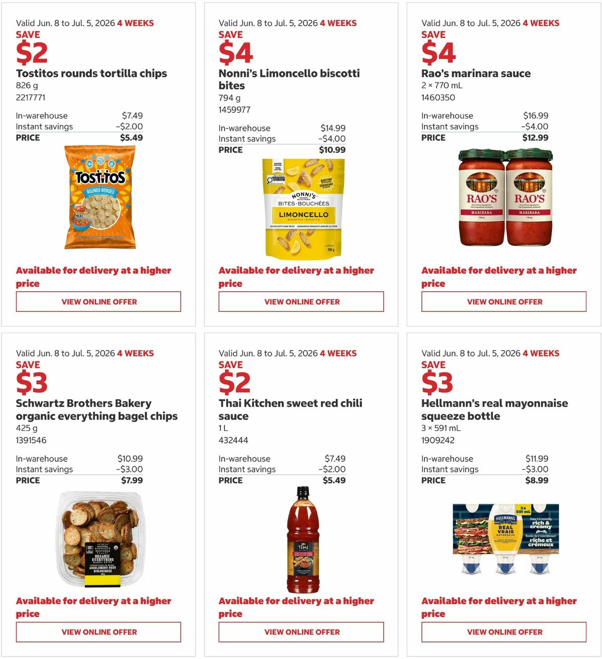 Costco Flyer from June 8