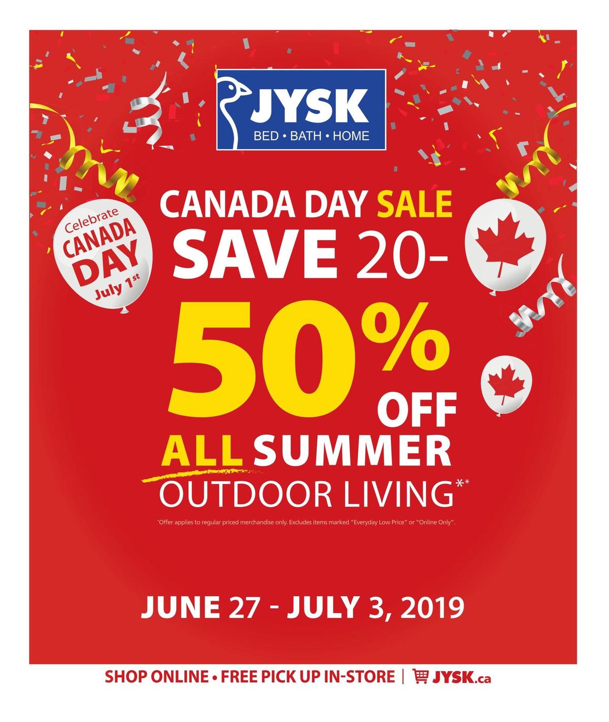 JYSK Flyer from June 27