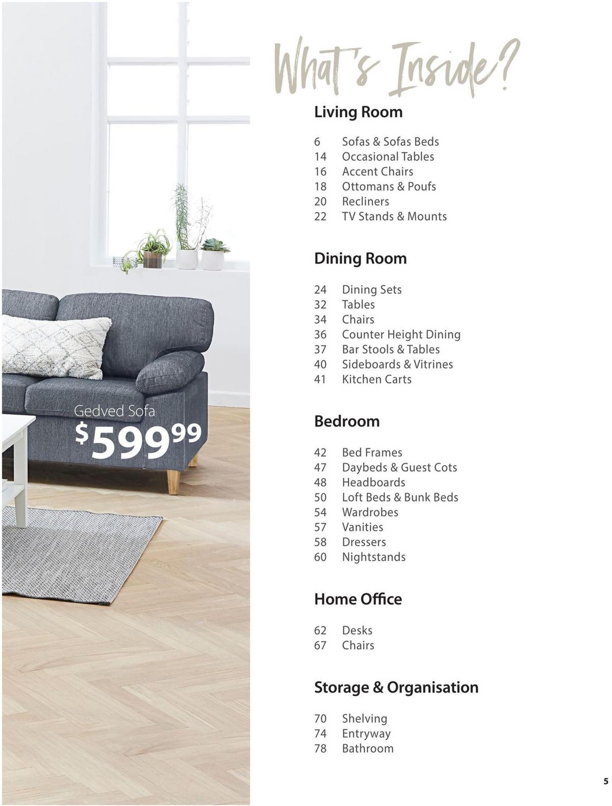JYSK Furniture Catalogue Flyer from December 3