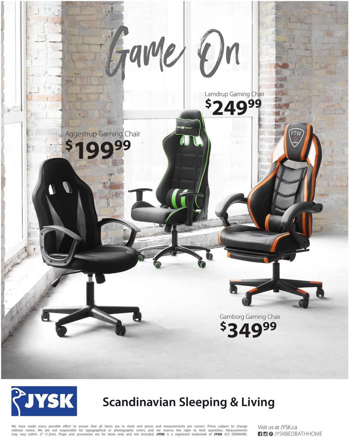 JYSK Furniture Catalogue Flyer from December 3