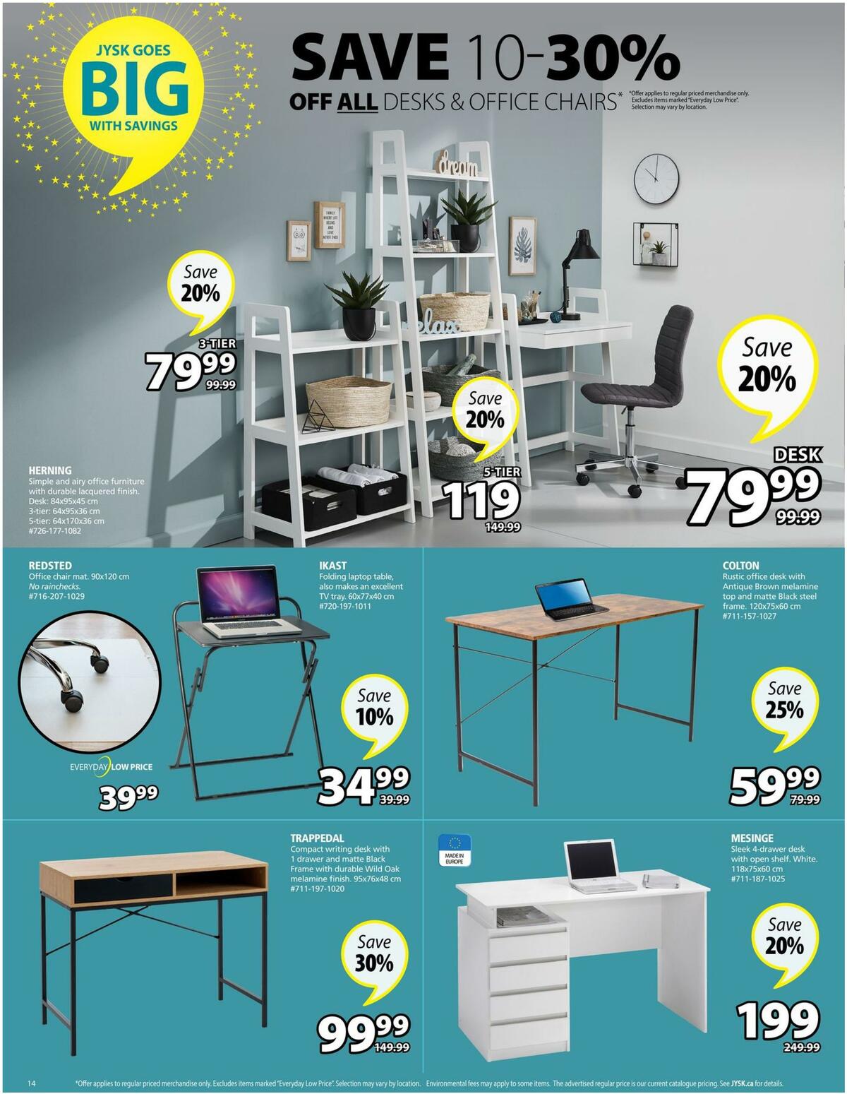 JYSK Flyer from March 17