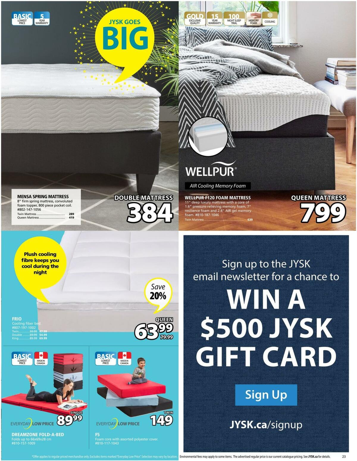 JYSK Flyer from March 17