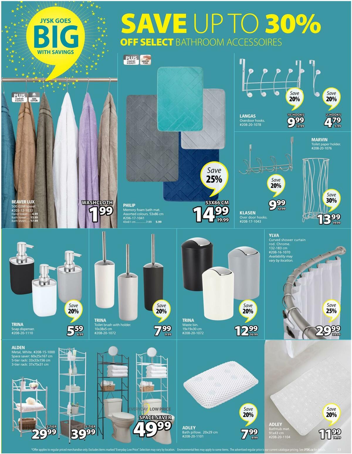 JYSK Flyer from March 17