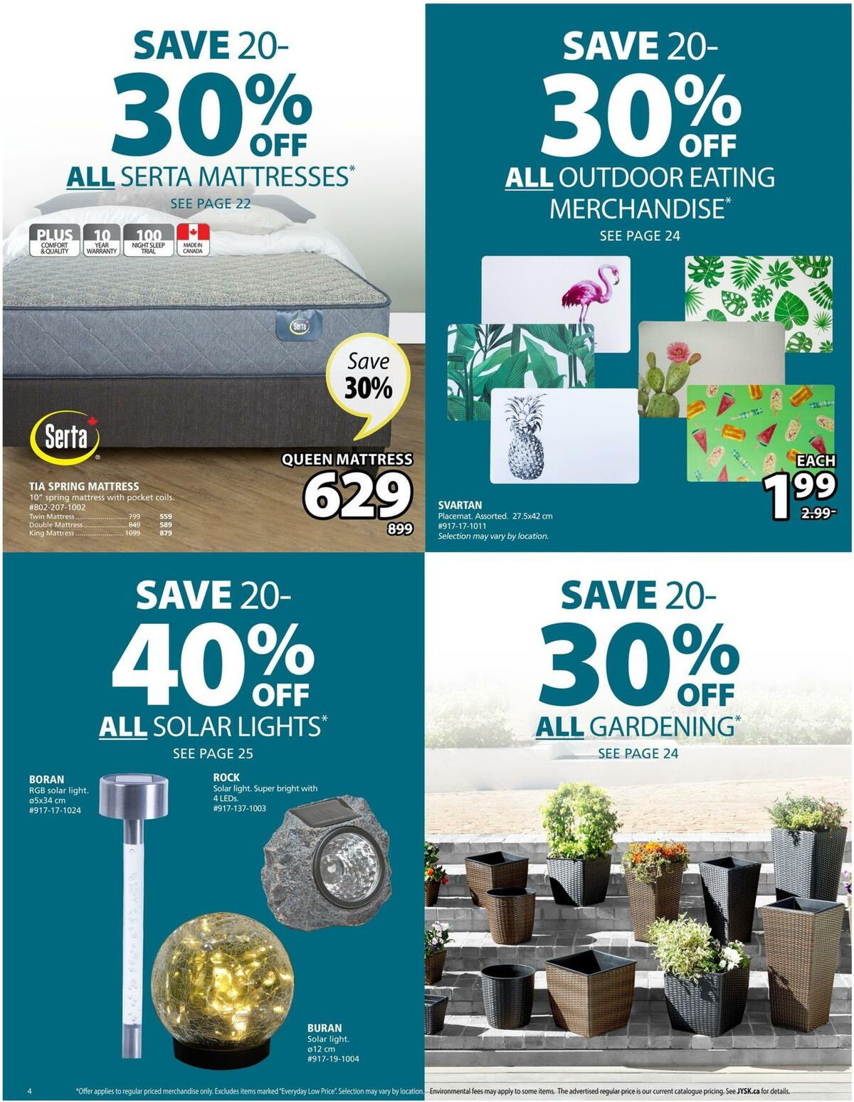 JYSK Flyer from March 24