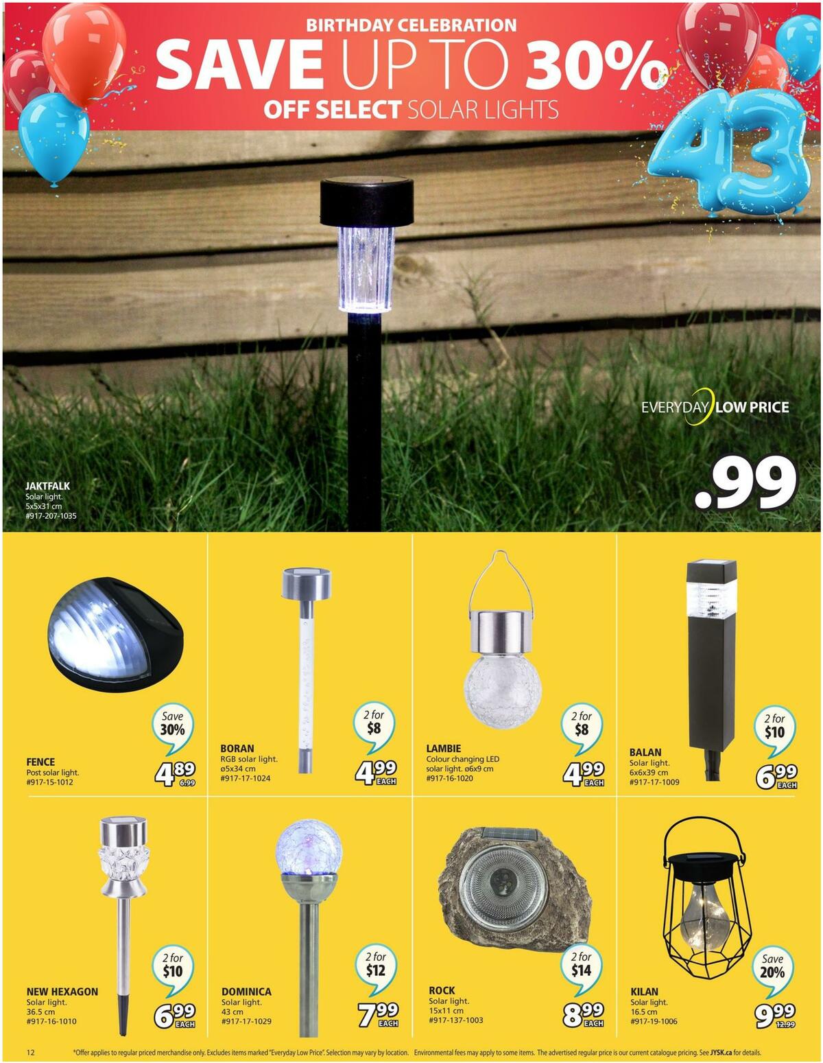 JYSK Flyer from March 31