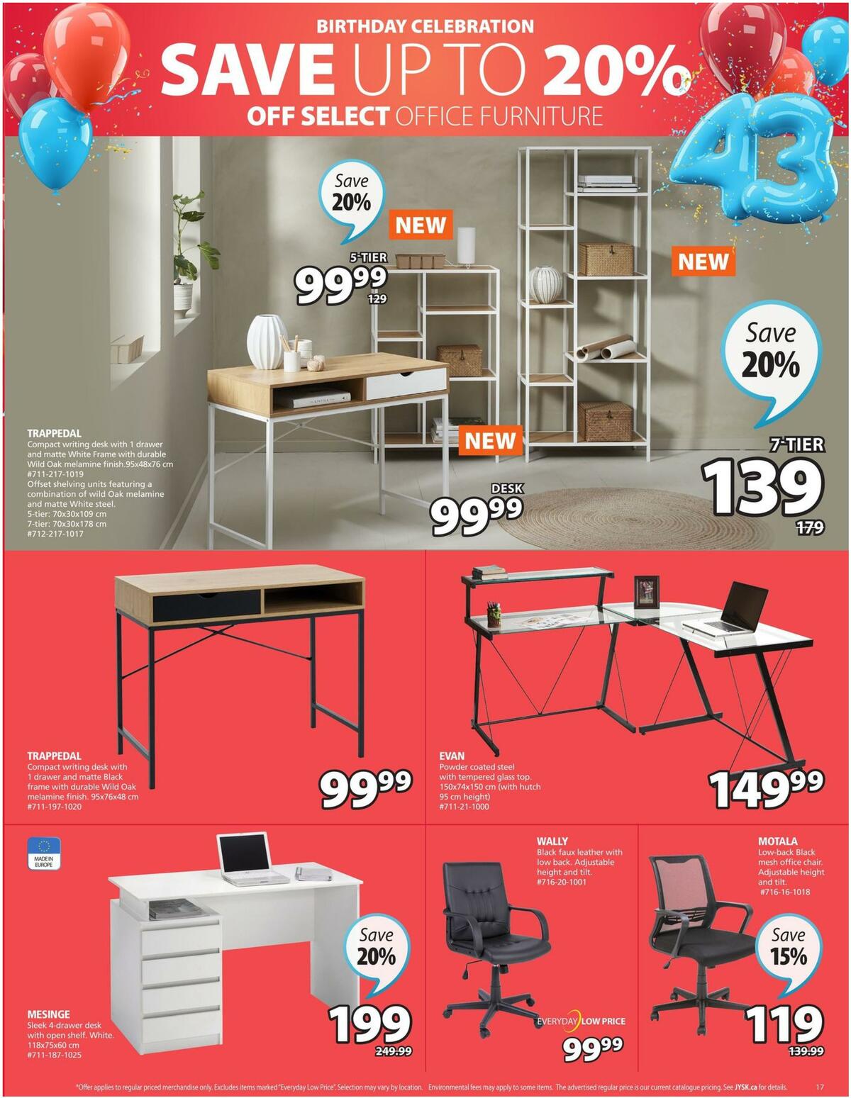 JYSK Flyer from March 31