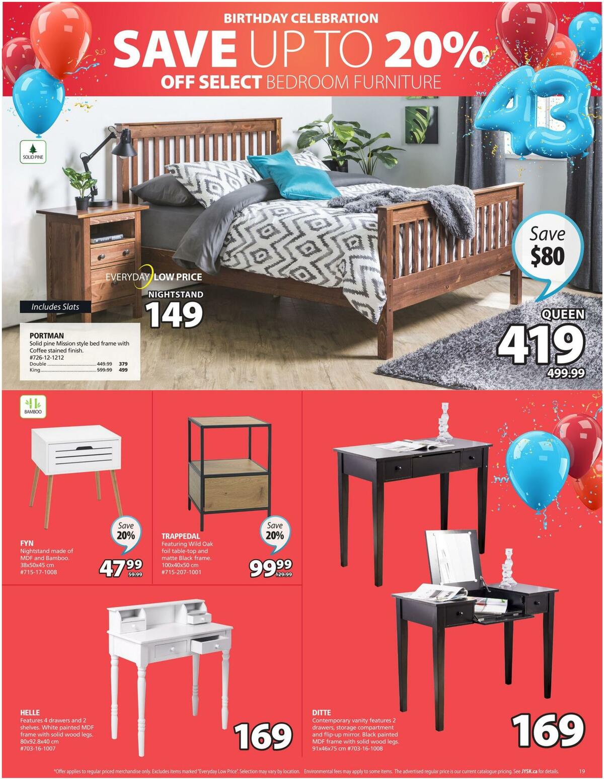 JYSK Flyer from March 31