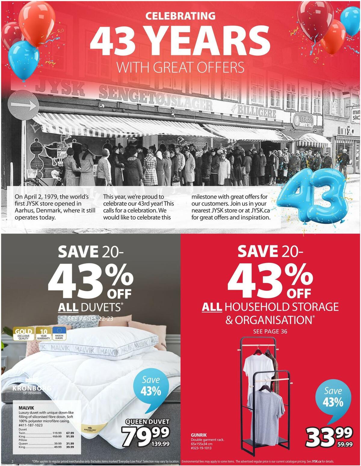 JYSK Flyer from March 31