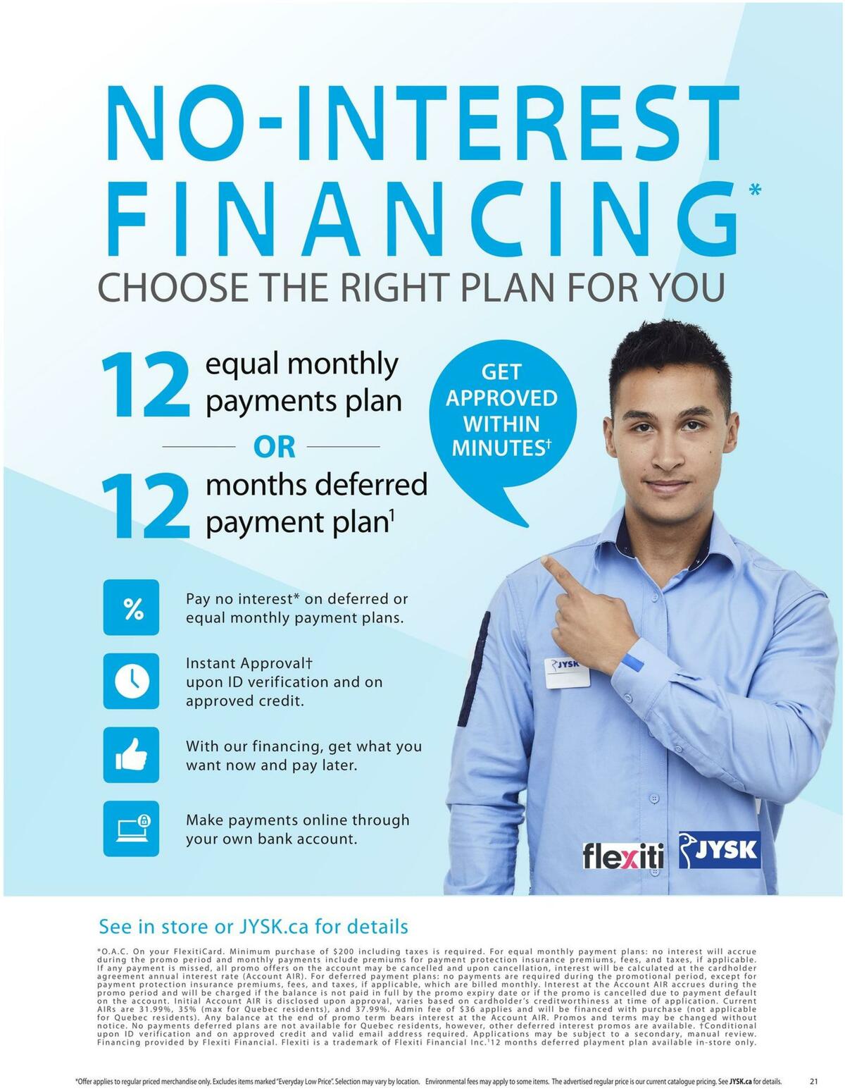 JYSK Flyer from March 31