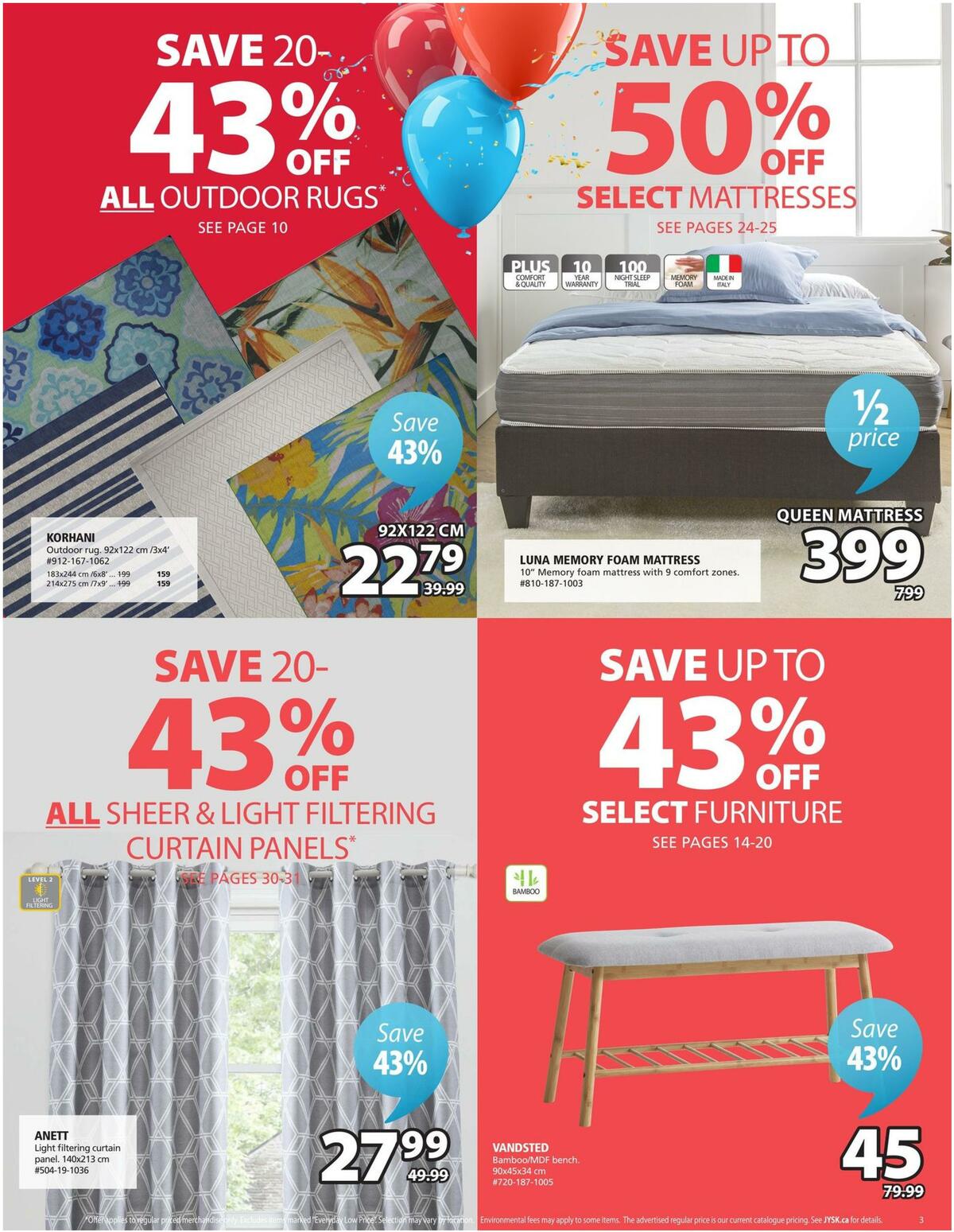 JYSK Flyer from March 31