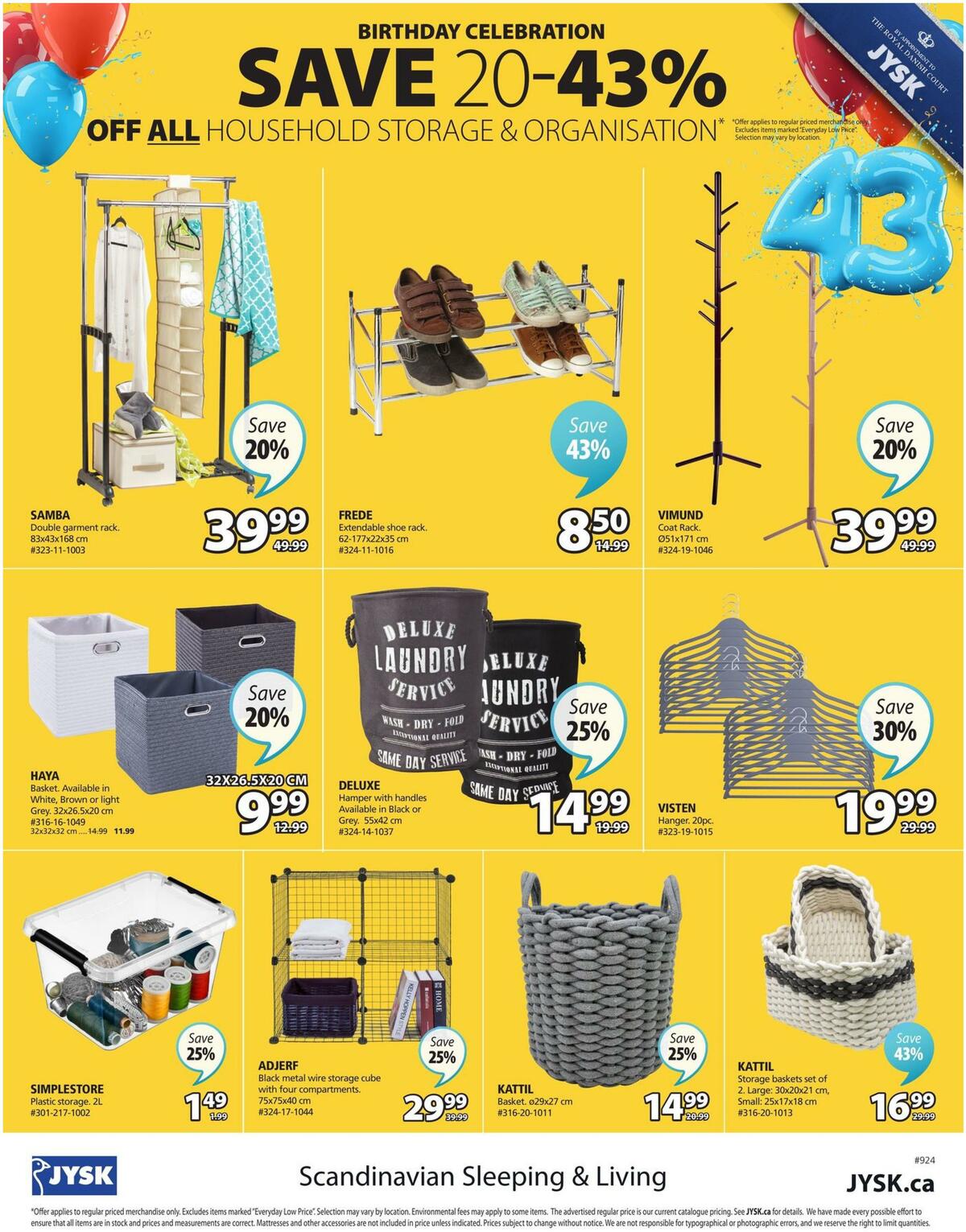 JYSK Flyer from March 31