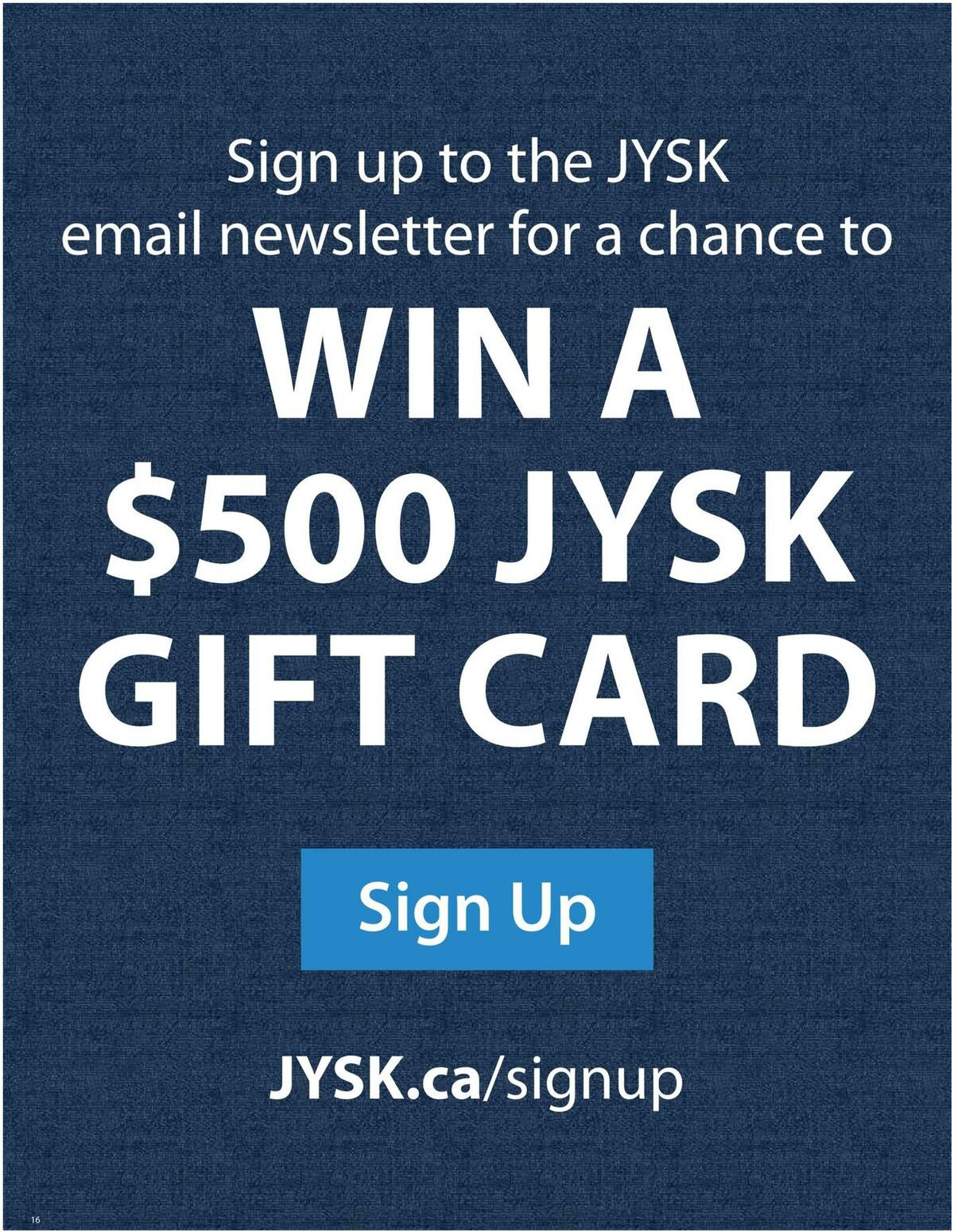 JYSK Flyer from April 7