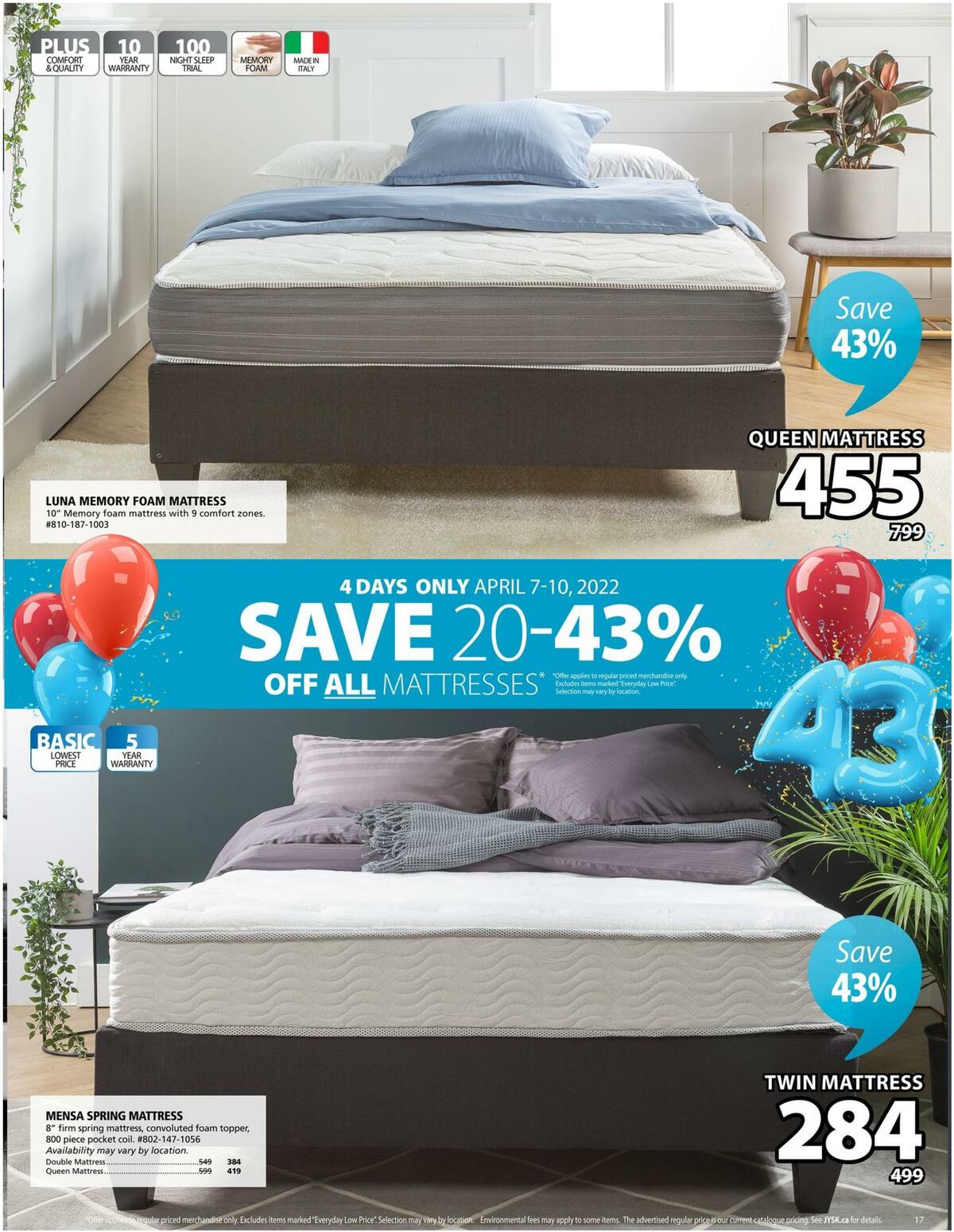 JYSK Flyer from April 7