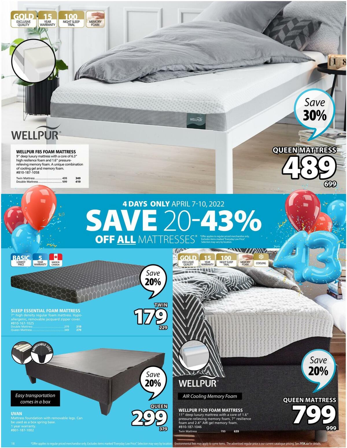 JYSK Flyer from April 7