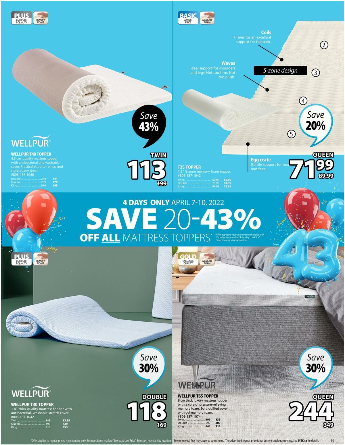 JYSK Flyer from April 7