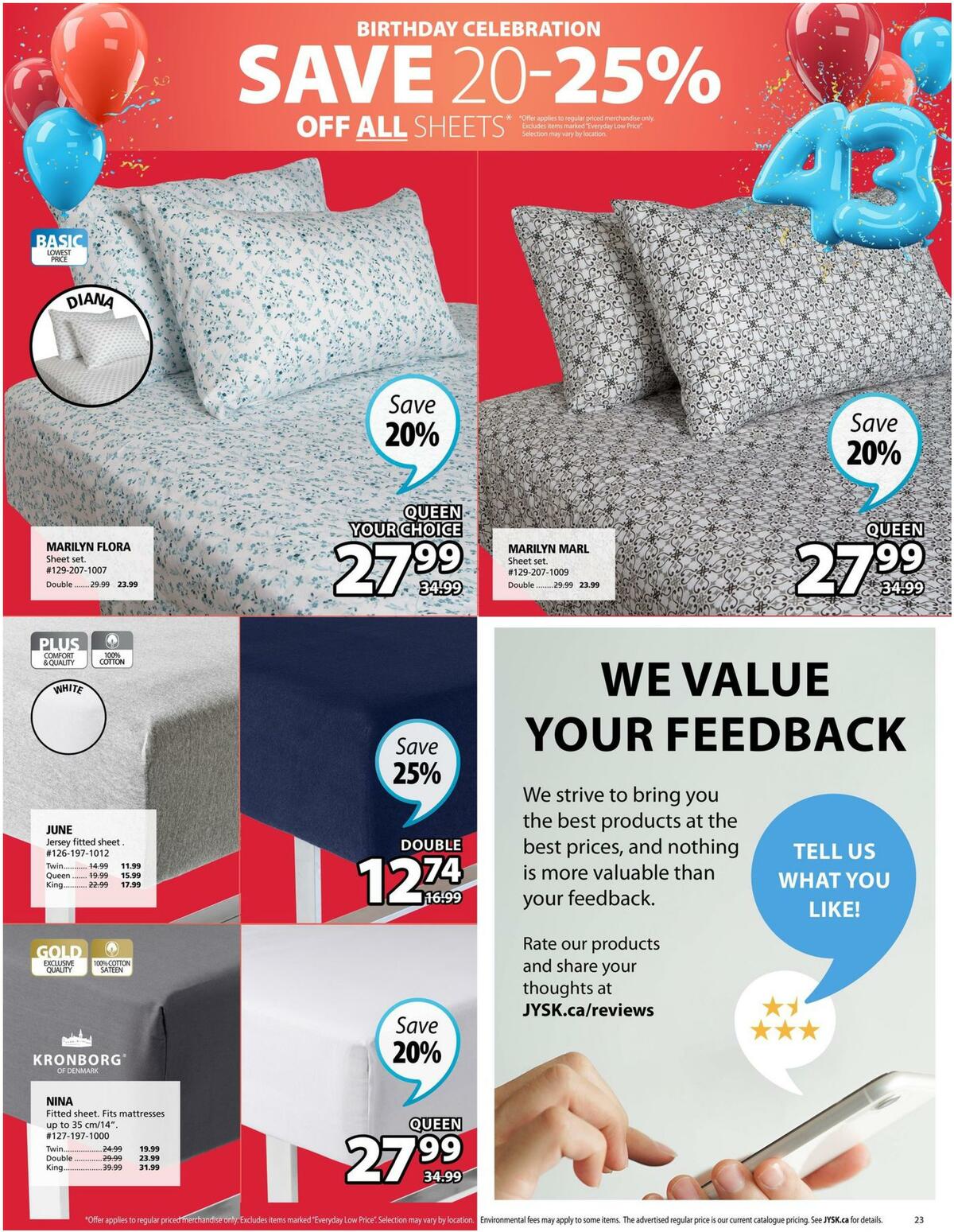 JYSK Flyer from April 7