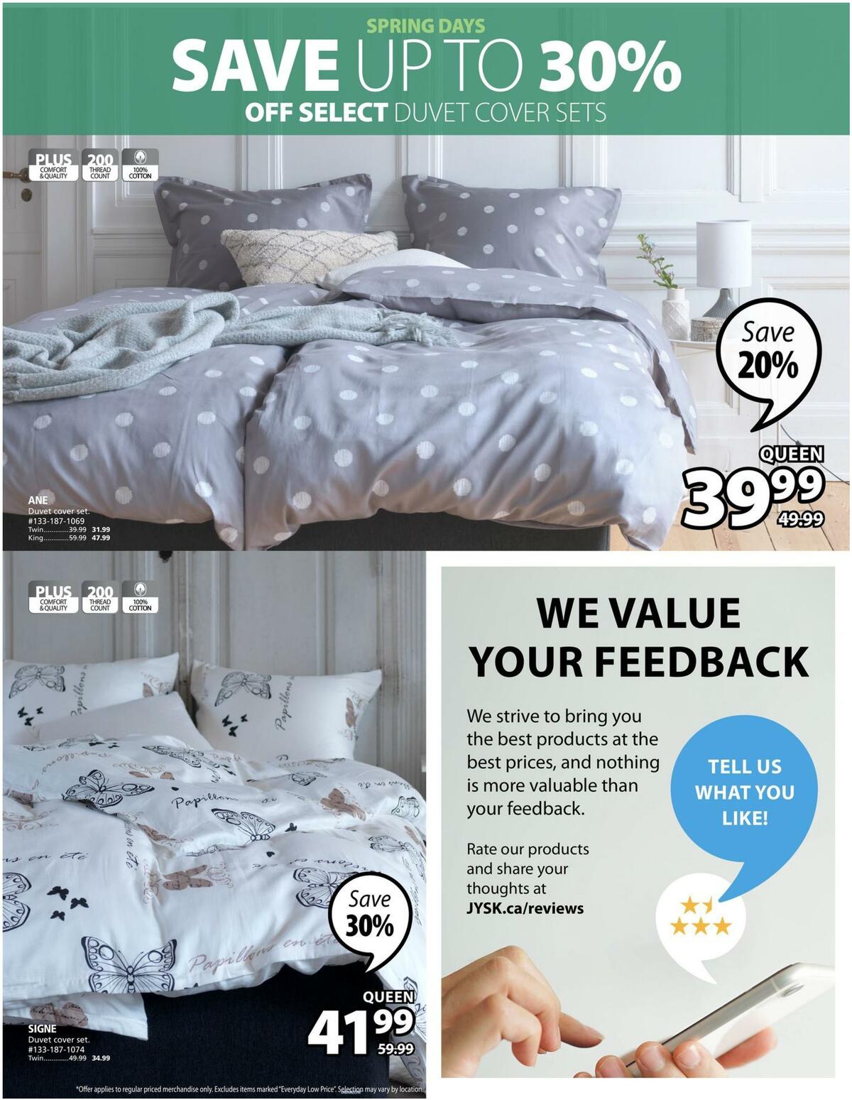 JYSK Flyer from April 21