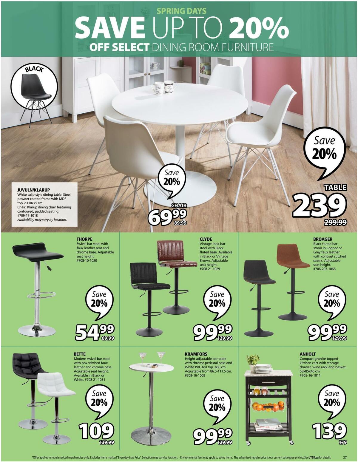 JYSK Flyer from April 21