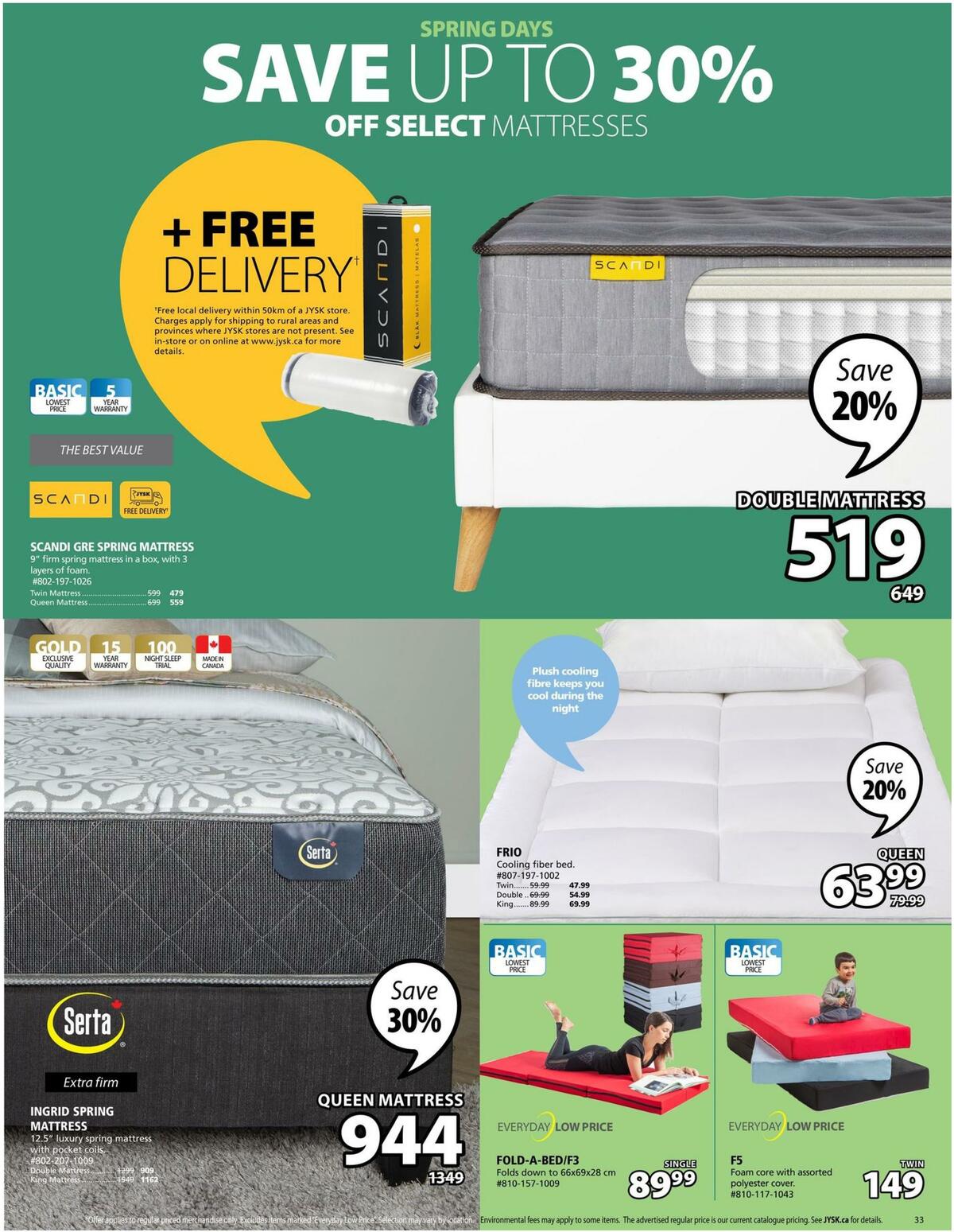 JYSK Flyer from April 21