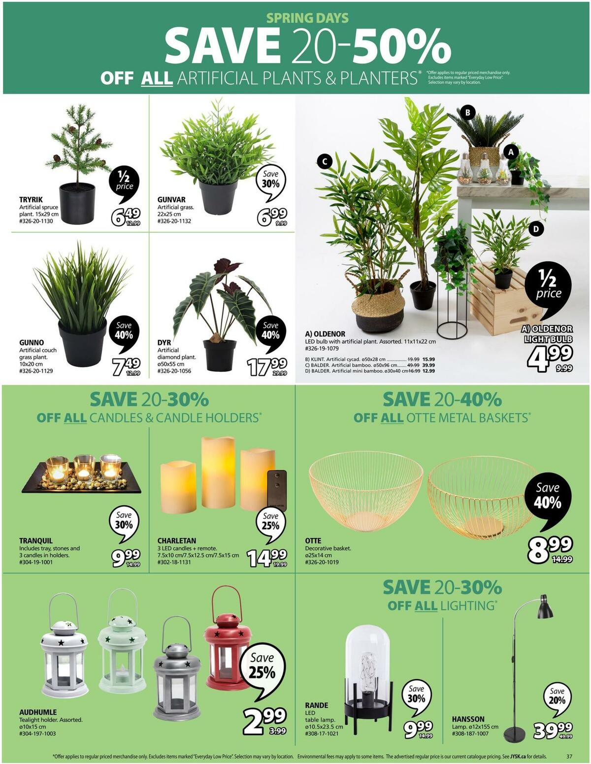 JYSK Flyer from April 21